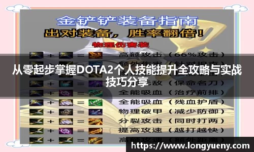 从零起步掌握DOTA2个人技能提升全攻略与实战技巧分享